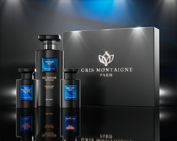 Gris Montaigne - Coffret Midnight Blue     Coffret de parfum