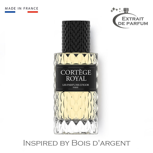 Inspiré par Bois d'argent - Les Parfums d'Igor Cortège royal 50ML Extrait de Parfum Mixte