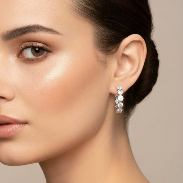 Créoles Cristal Ovale