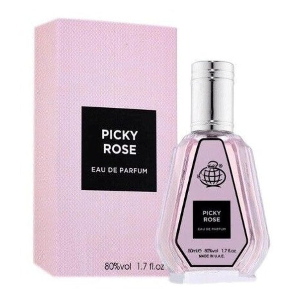 Inspiré par Rose Prick - Fragrance World Picky Rose 50ML   Eau de parfum unisexe