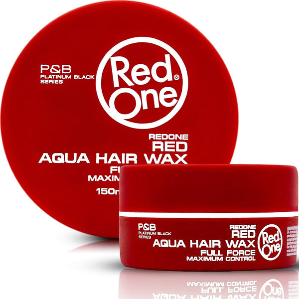 Red one - Red Aqua Hair Wax 150ML   Gel Cire capillaire