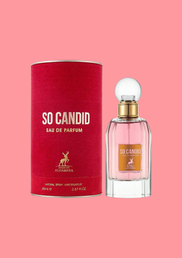 Inspiré par Scandal- Maison Alhambra So Candid 85ML   Eau de parfum Femme