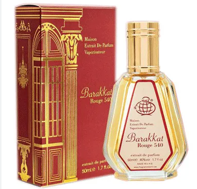 Fragrance World - BARAKKAT ROUGE 540  50ML   Extrait de Parfum