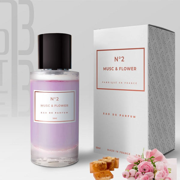 NOTE 33 - N°2 MUSC & FLOWER  50ML   Eau de parfum unisexe