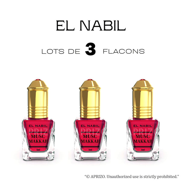 Musc Makkah 5ML Extrait de parfum sans alcool Unisexe