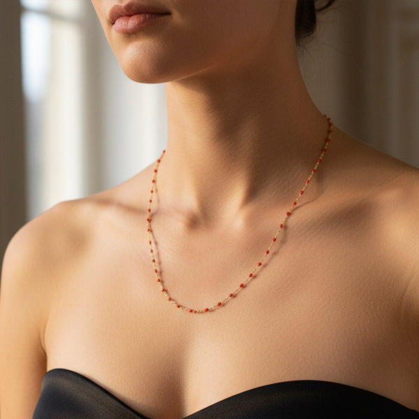 Collier Fin Pampilles