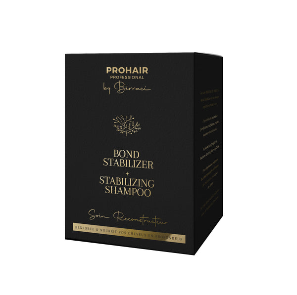 PROHAIR - Soin reconstructeur : Bond Stabilizer + Stabilizing Shampoo by Birraci