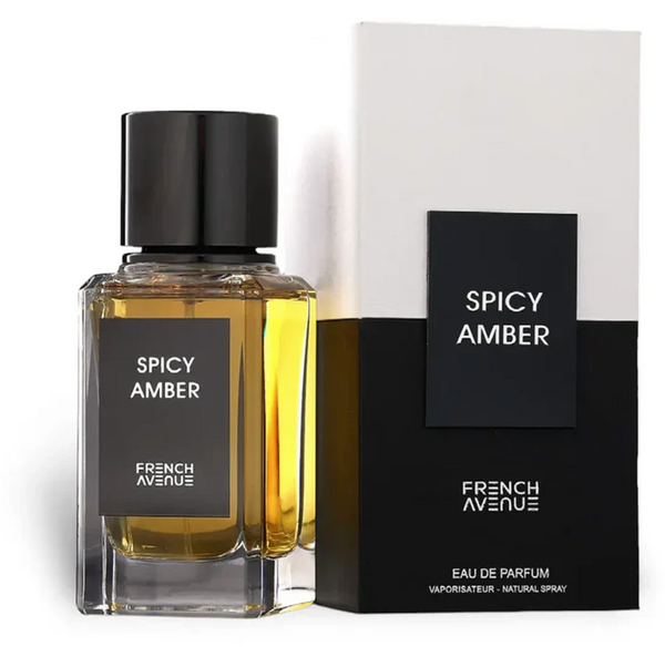 Inspiré par Encens Suave - FRENCH AVENUE Spicy Amber 100ML   Eau de parfum unisexe