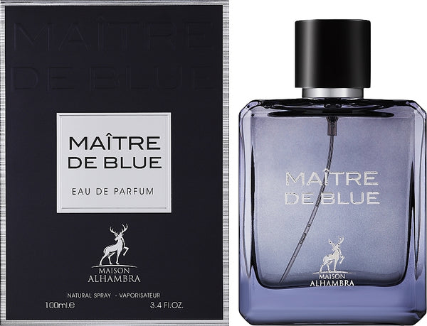 Inspiré par Bleu- Maison Alhambra Maître de bleu 100ML   Eau de parfum homme