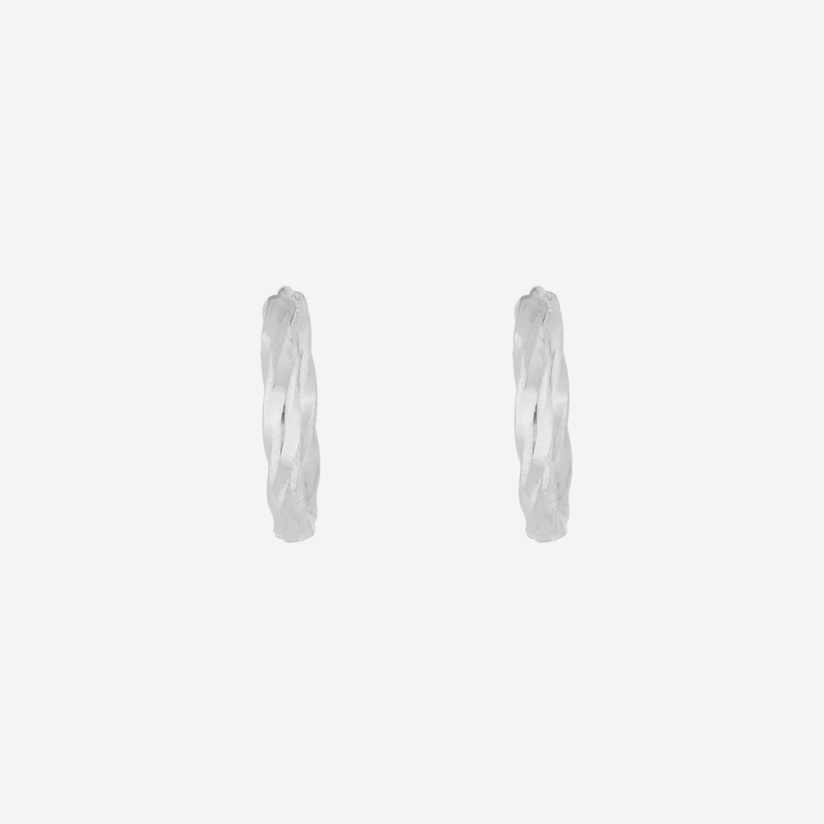 Lot De 50 Perles Torsadées Létal Argentées - Neuves, Pour Création De Bijoux